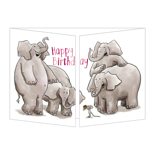 Sophie Turrel Folding Greetings Card - The Gift CT352