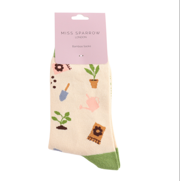 Miss Sparrow Socks Sleepy Sheep Dusky Pink