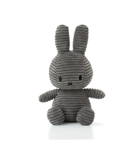 Miffy Corduroy ECO Grey 23cm