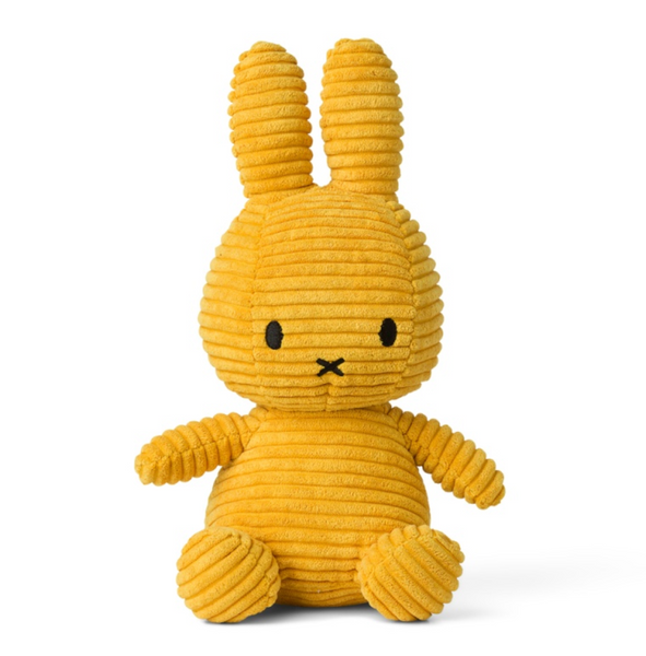 Miffy Corduroy ECO Yellow 23cm