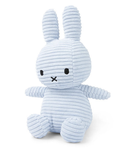 Miffy Corduroy ECO Ice Blue 23cm