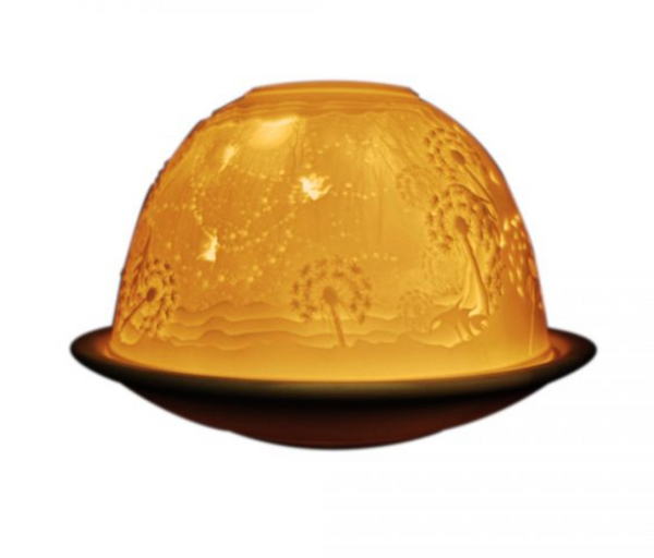 Light-Glow Enchanted Forest  Tealight Candle Holder