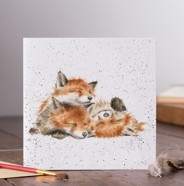 Greetings Card Wrendale Designs - The Afternoon Nap