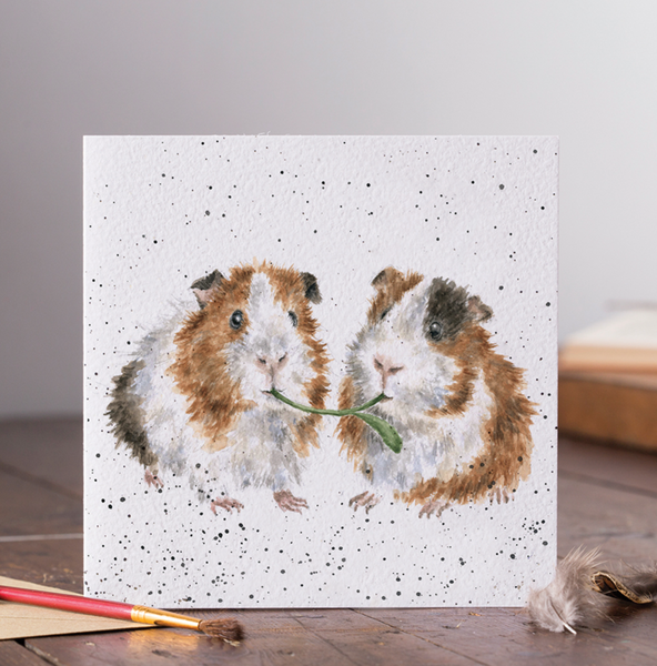 Greetings Card Wrendale Designs - Lettuce Be Friends