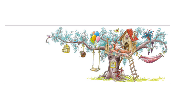 Sophie Turrel Folding Greetings Card - The Good Life CT328