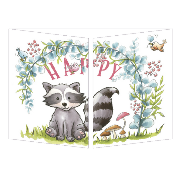 Sophie Turrel Folding Greetings Card - Best Friends CT329