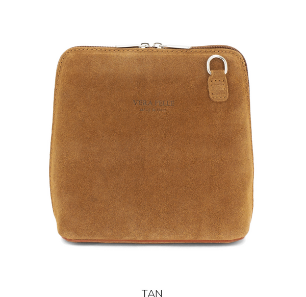 Leather Crossbody Small Handbag - Assorted Colours