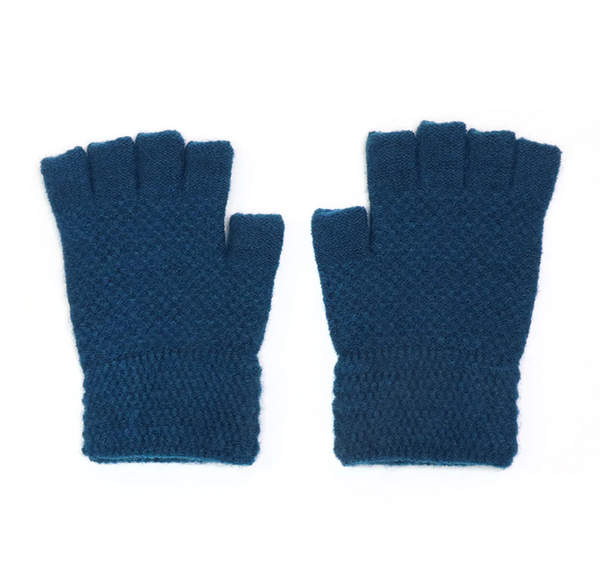 POM Peace Of Mind Fingerless Gloves - Teal