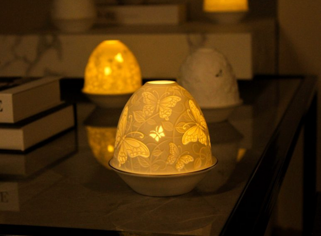 Light-Glow Tealight Candle Holders