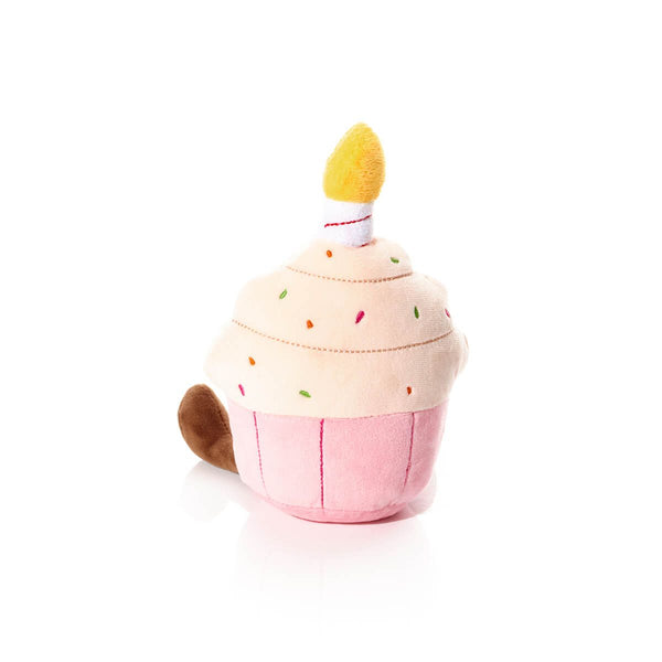 Plush Birthday Cupcake Decoration