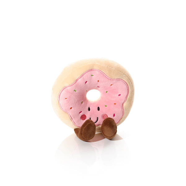Plush Iced Ring Doughnut Decoration