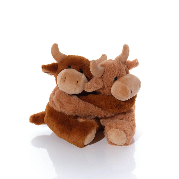 Highland Coo Hugging Plush Double Toy