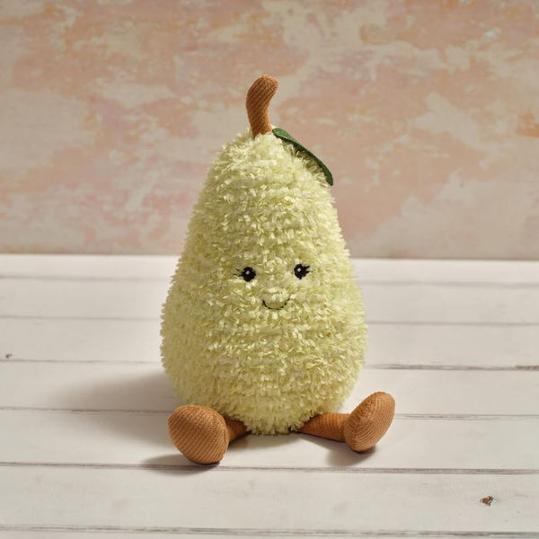 Smiley Pear with Dangly Legs