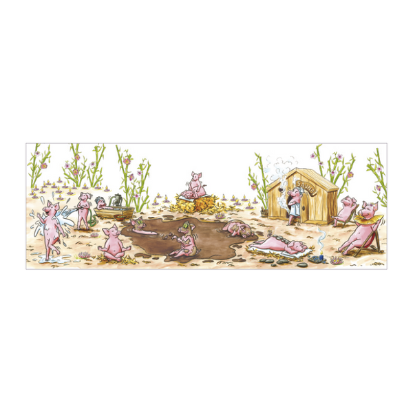 Sophie Turrel Folding Greetings Card - Zen Birthday CT338