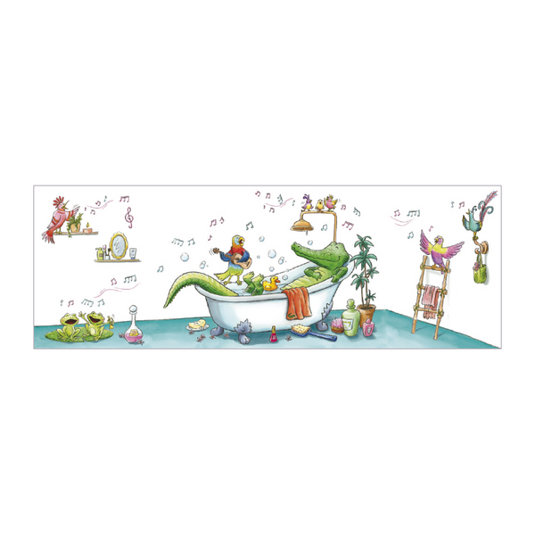 Sophie Turrel Folding Greetings Card - Spa CT349