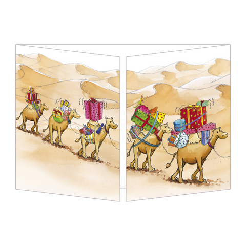 Sophie Turrel Folding Greetings Card - Oasis CT350
