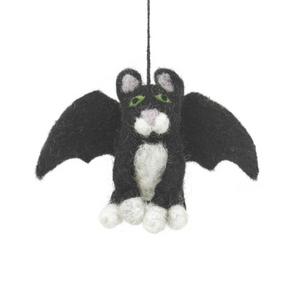 Felt Batty Catty Hanging Felt Halloween Decoration