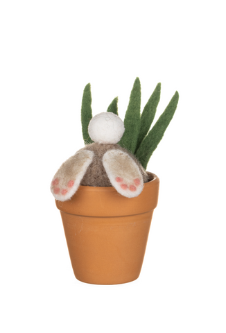 Shoeless Joe Plant Pot Bunny