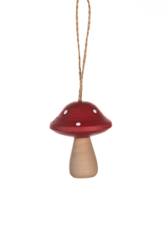 Wooden Hanging Toadstool