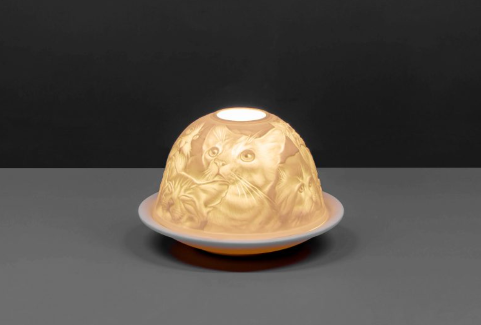 Light-Glow Cats Tealight Candle Holder
