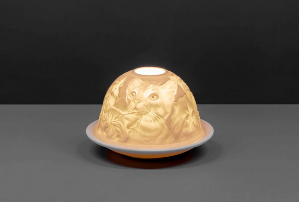 Light-Glow Cats Tealight Candle Holder