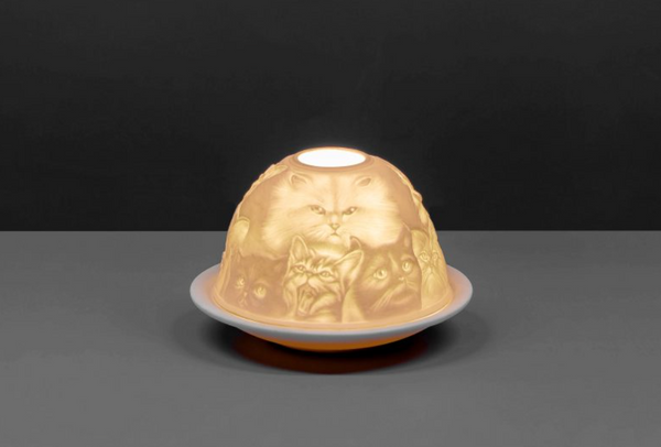 Light-Glow Cats Tealight Candle Holder