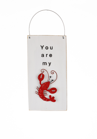 Shoeless Joe You Are My Lobster Sign