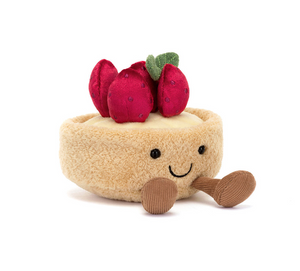 Jellycat Amuseables Fleurette Tarte Aux Fraises