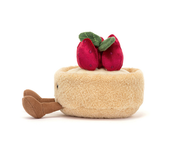 Jellycat Amuseables Fleurette Tarte Aux Fraises