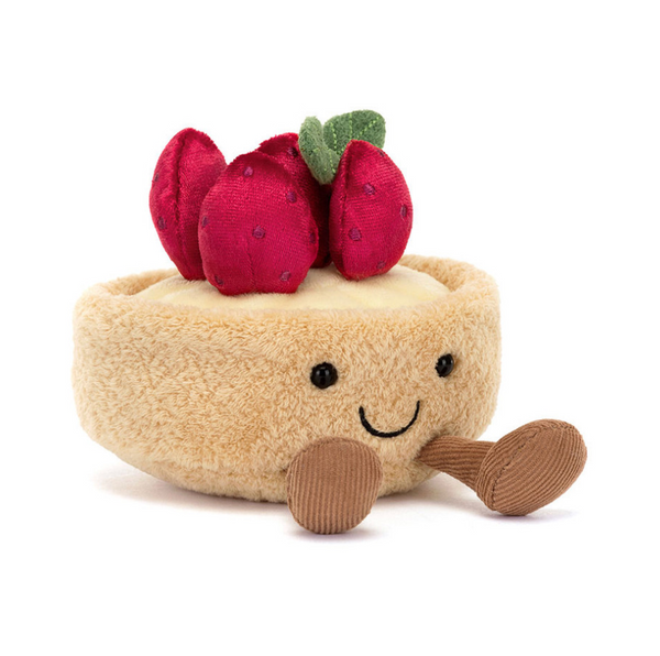 Jellycat Amuseables Fleurette Tarte Aux Fraises