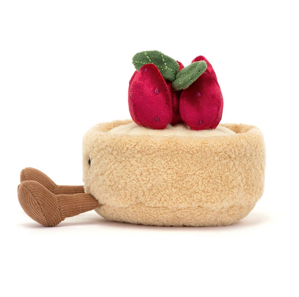 Jellycat Amuseables Fleurette Tarte Aux Fraises