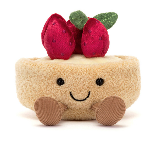 Jellycat Amuseables Fleurette Tarte Aux Fraises