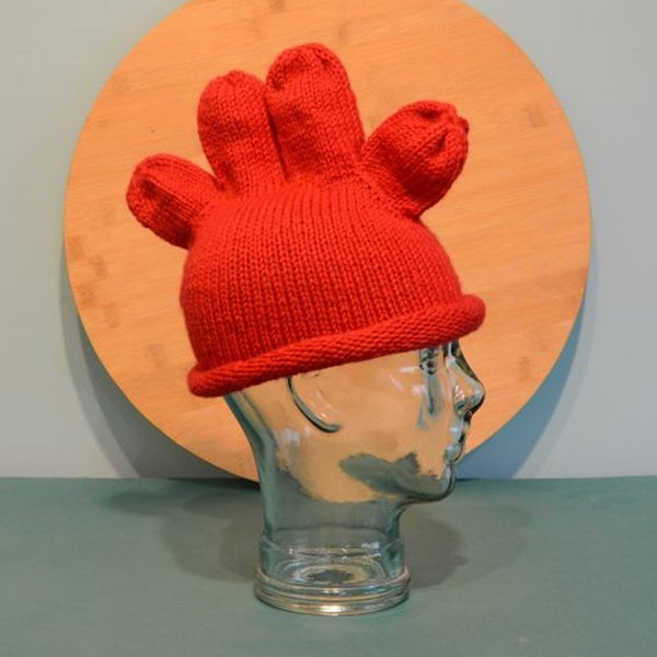 Chunki Chilli Feathers McGraw Knitted Wool Hat