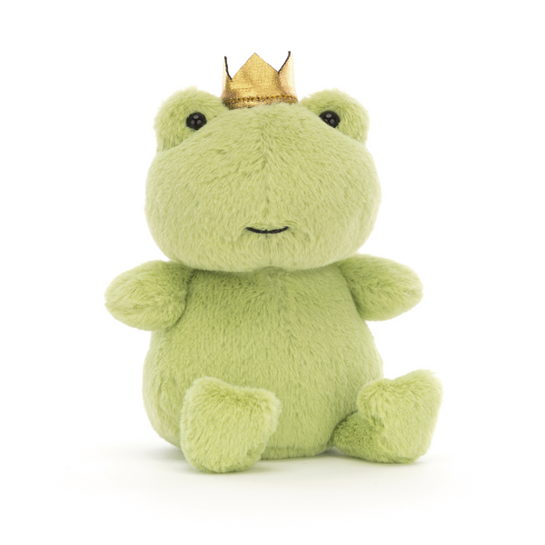 Jellycat Crowning Croaker Frog Green