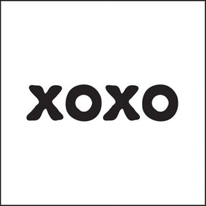 Quotable Greetings Card - XOXO