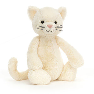 Jellycat Bashful Cream Kitten Medium