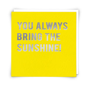 Greetings Card Sunshine