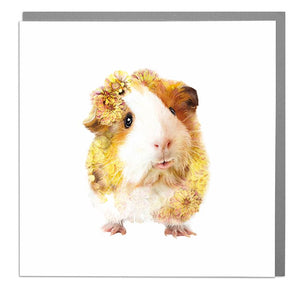 Lola Design Greetings Card - Guinea Pig