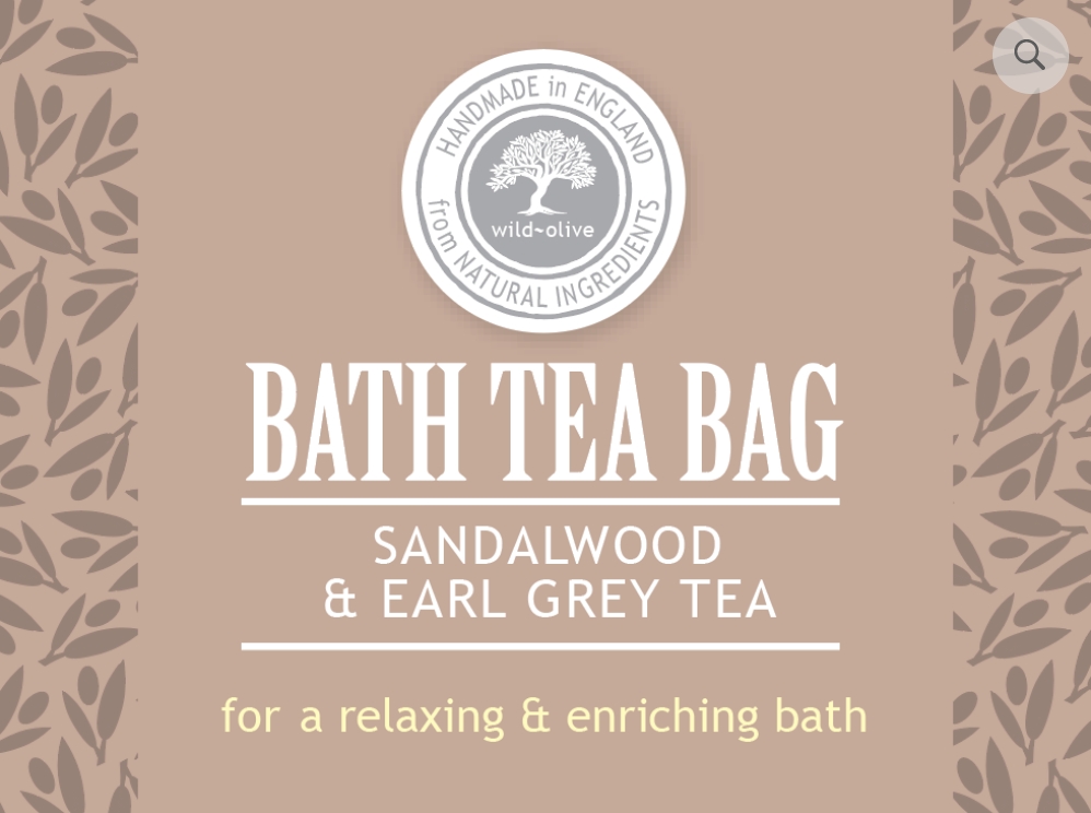 Bath Tea Bag - Sandalwood & Earl Grey Tea