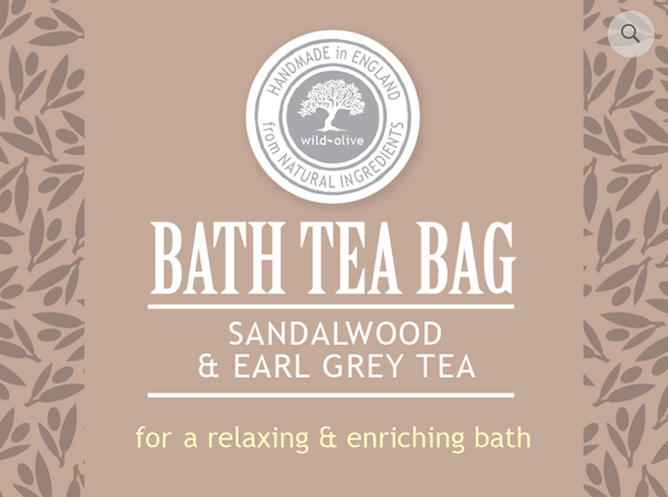 Bath Tea Bag - Sandalwood & Earl Grey Tea
