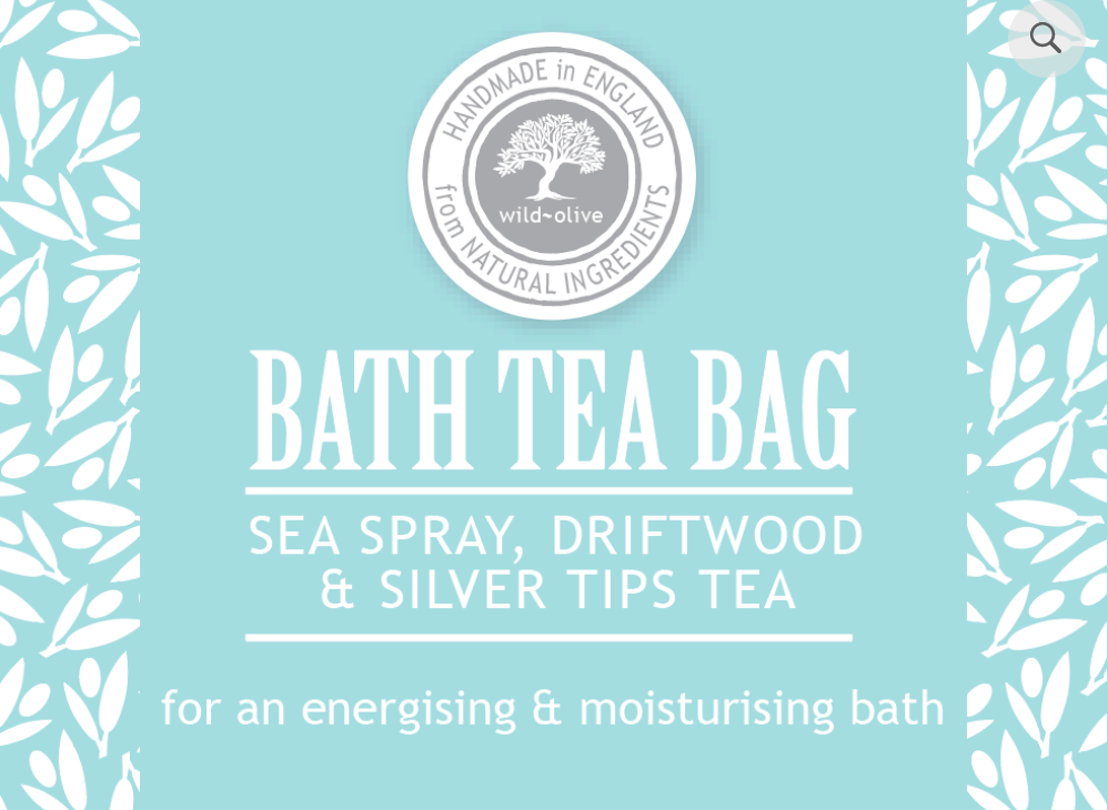 Bath Tea Bag - Sea Spray, Driftwood & SIlver Tips Tea