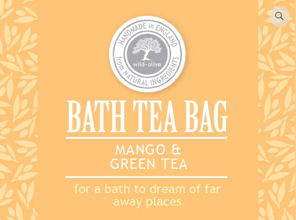 Bath Tea Bag - Mango & Green Tea