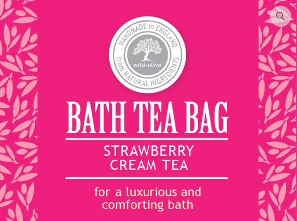 Bath Tea Bag - Strawberry Cream Tea
