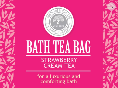 Bath Tea Bag - Strawberry Cream Tea