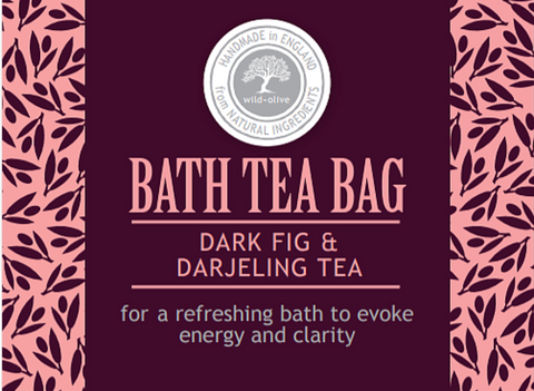 Bath Tea Bag - Dark Fig & Darjeeling Tea
