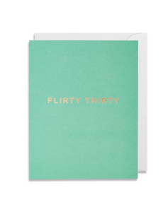 Greetings Card - Lagom Mini Card- Flirty Thirty