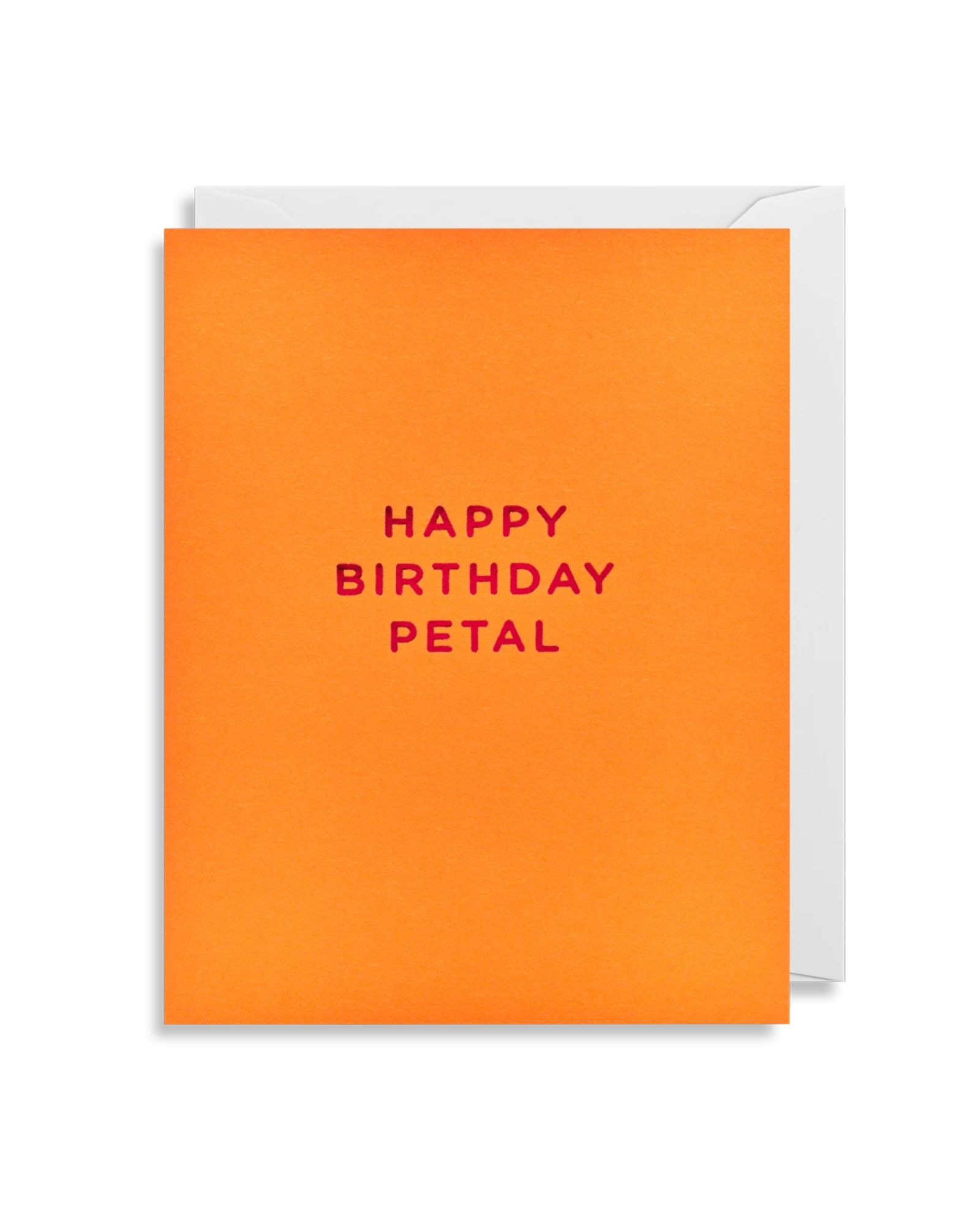 Greetings Card - Lagom Mini Card- Happy Birthday Petal