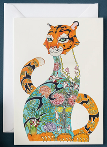 Daniel Mackie Tiger Greetings Card