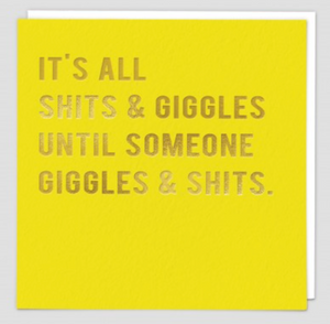 Greetings Card S**ts n' Giggles