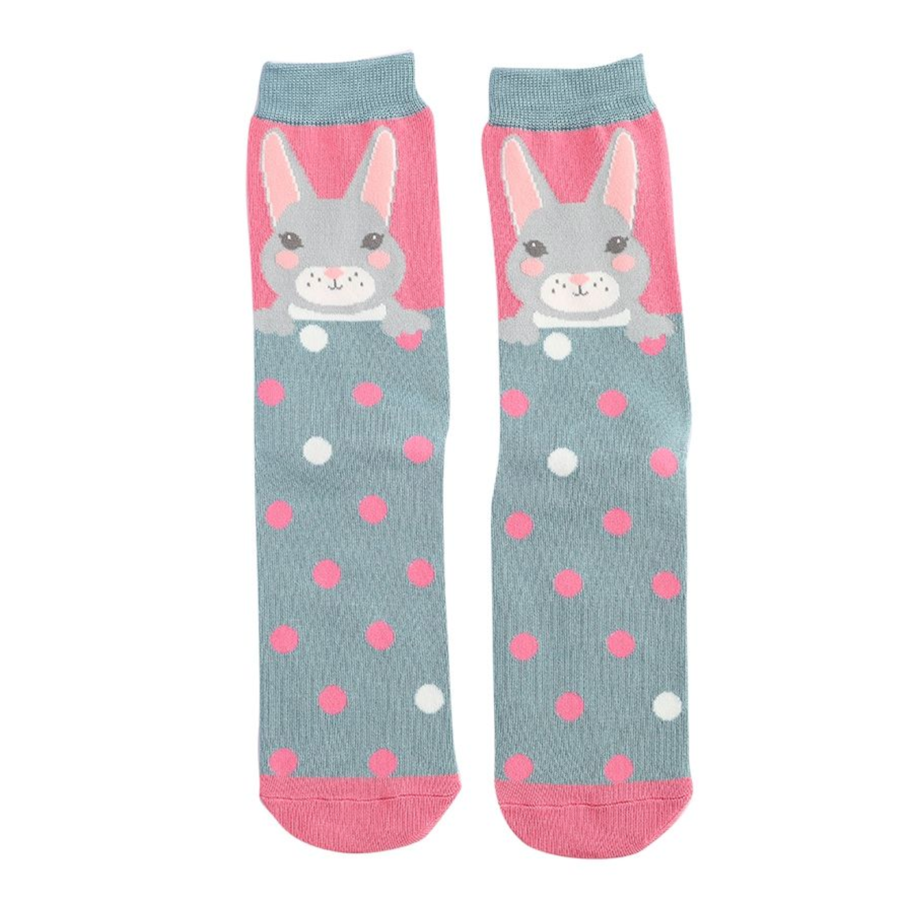 Miss Sparrow Bamboo Ladies Socks - Bunny Pink